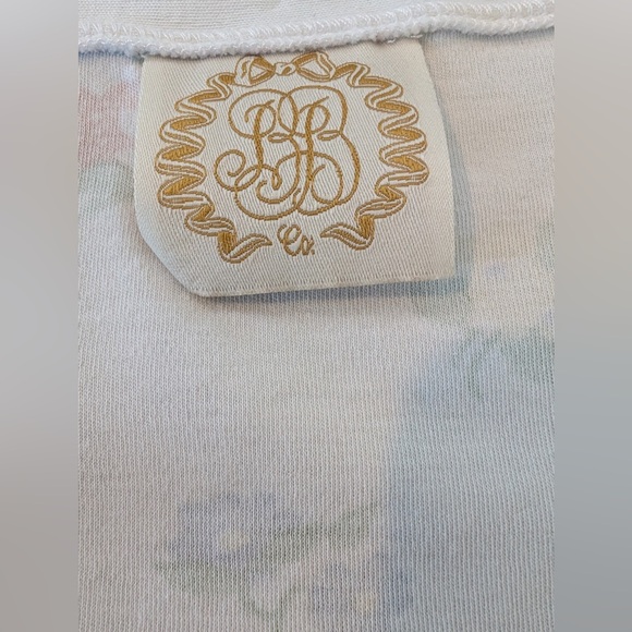 Beaufort Bonnet Company Long Sleeve Women’s Poppy’s Porch Floral Romper Small - Picture 4 of 11